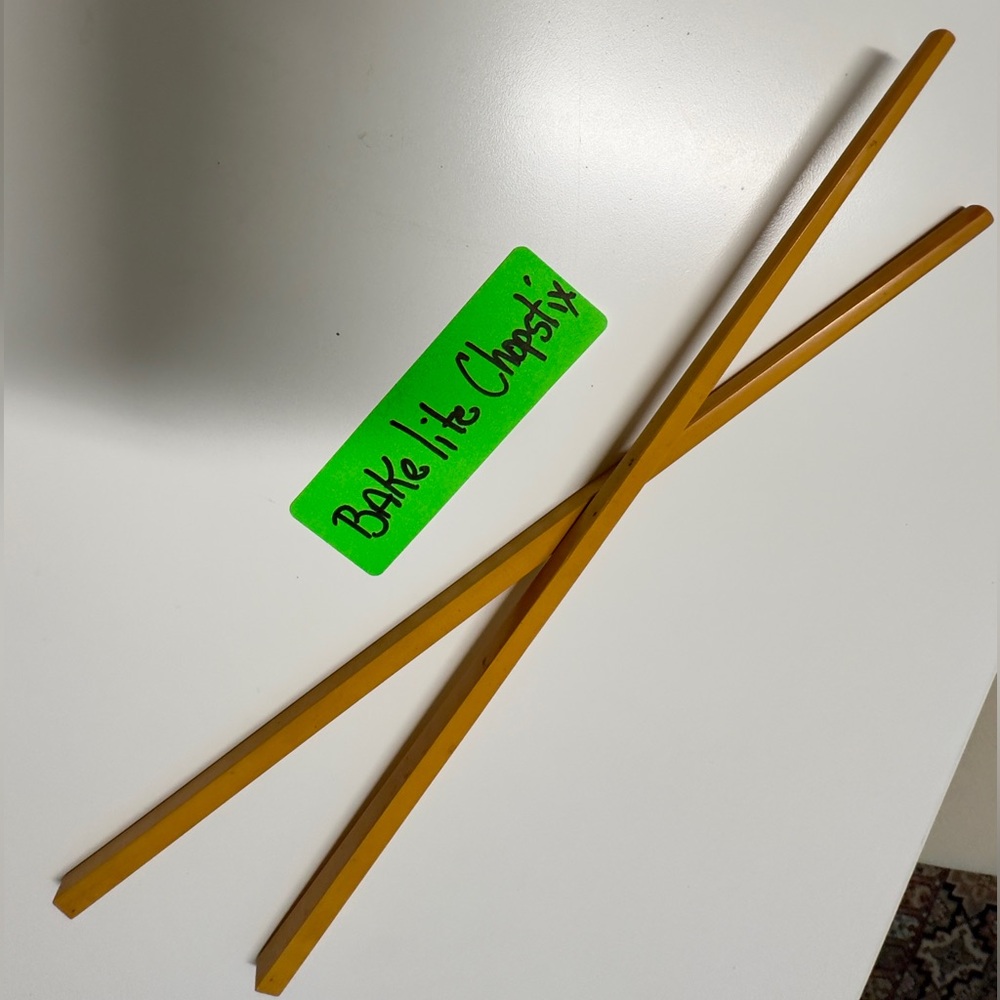 Vintage Bakelite 10” Chopstix- a pair